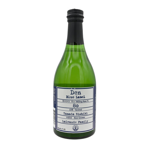 Den Blue Label Junmai Sake Pasturized (BTL 500ml)