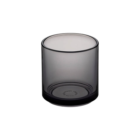 Hasami 12 oz Gray Glass Tumbler (3-pack)