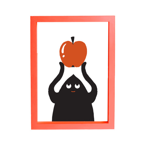 Apple Dude Print
