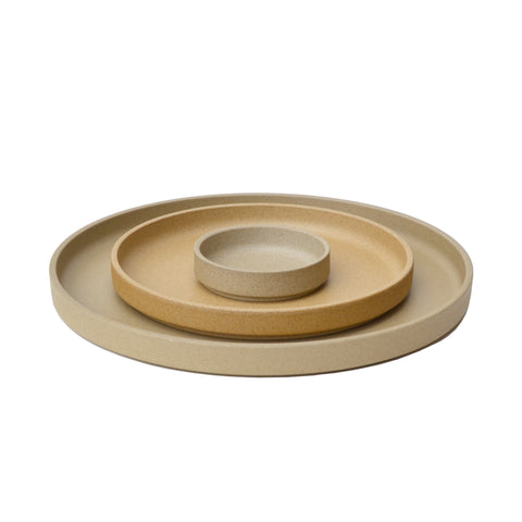 Hasami Brown Plate 3-1/3" HP001