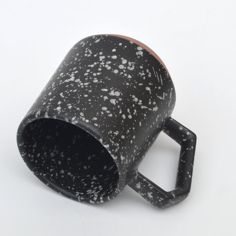 Splash Black White Chips Mug