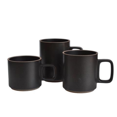 Hasami Black Mug Large HPB021