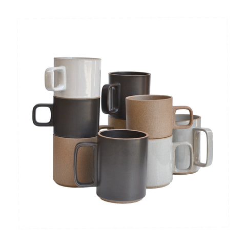 Hasami Gloss Gray Mug Medium HPM020