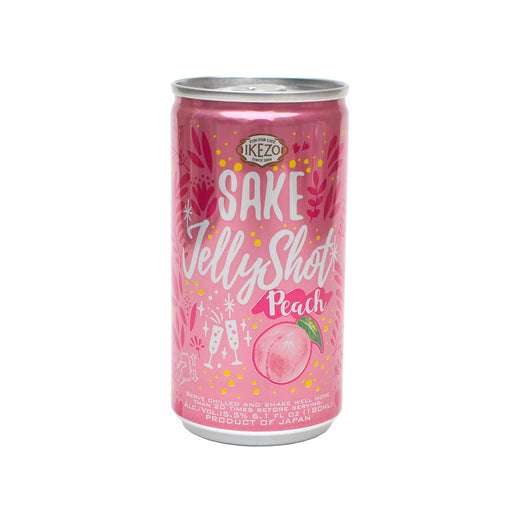 Ikezo Peach Sparkling Jelly Sake (Six Pack CAN 180ml)