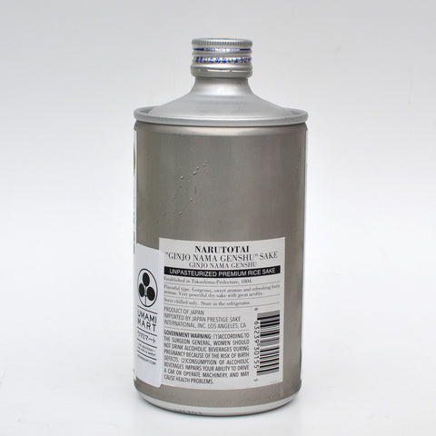 Narutotai Ginjo Nama Genshu Sake (CAN 720ml)