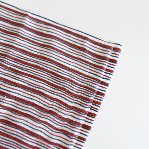 Red Stripes Terry Tenugui