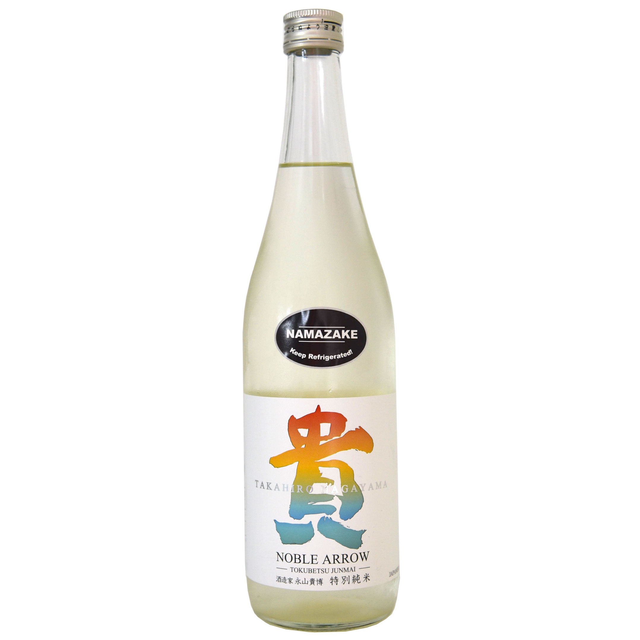 行者ニンニク Taka-o Takahiro Noble Arrow Tokubetsu Junmai Nama Sake 720ml | Umami Mart
