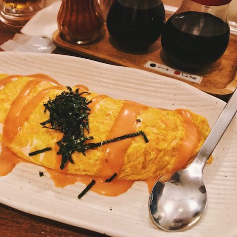 Postcard from Kyoto: Mentaiko Omelette