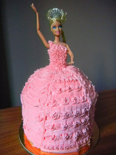 Vietnamese Barbie jello skirt! | Barbie doll cakes, Jello cake, Jelly cake