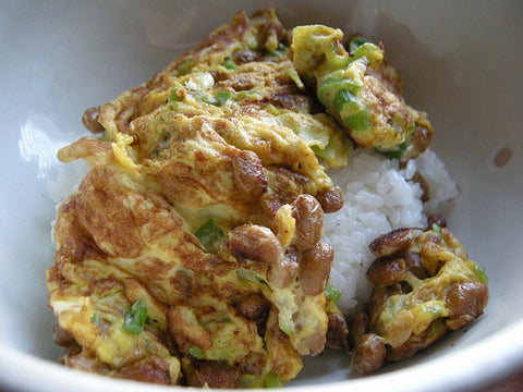Lazyass Cookin': Natto Omelette