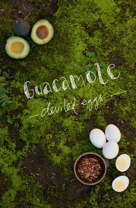 Forest Feast: Guacamole Deviled Eggs + Exhibit in Brooklyn