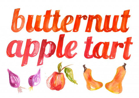Forest Feast: Butternut Apple Tart