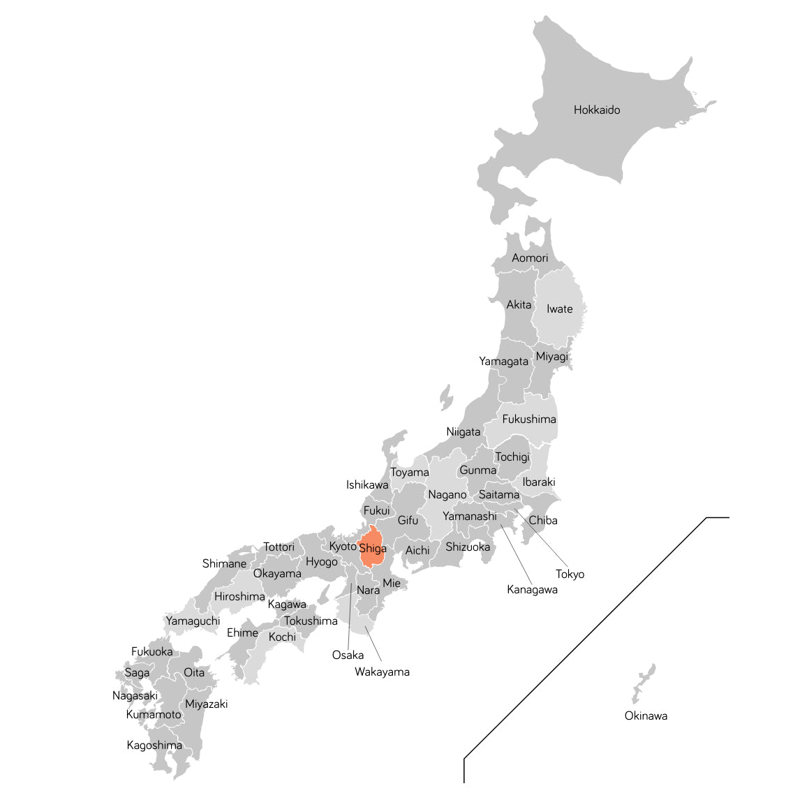 Japanese Map