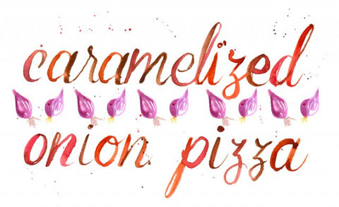 Forest Feast: Caramelized Onion Pizza