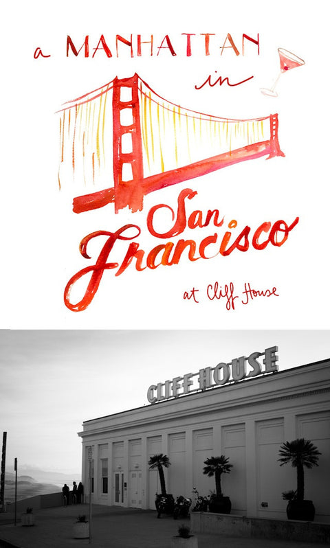 The Forest Feast: Sunset Manhattans at The Cliff House (SF)