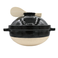 Igamono Kamado-san Black Donabe