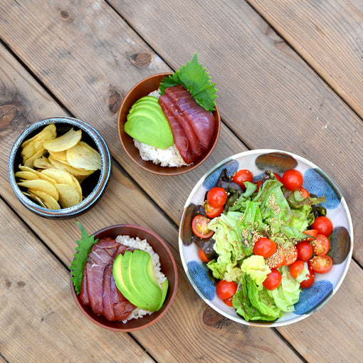 Rustic Dot Ramen Bowl (3-pack)