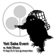 Yeti Sake Event w. Aoki Shuzo