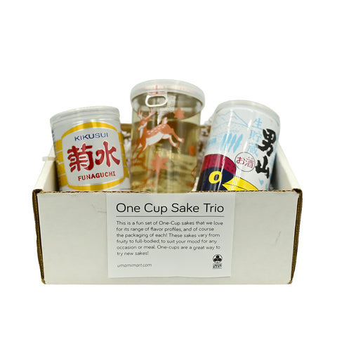 One Cup Sake Trio
