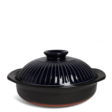 Kikka Blue Donabe Casserole, 12.5"