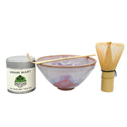 Natsume Sakura Bloom Pink Matcha Set