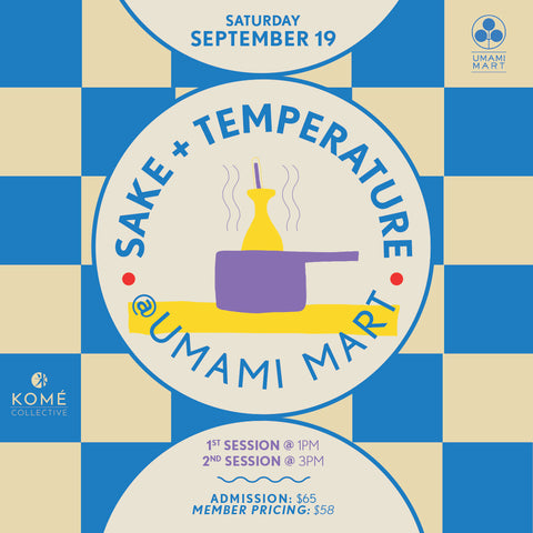 Exploring Sake + Temperature