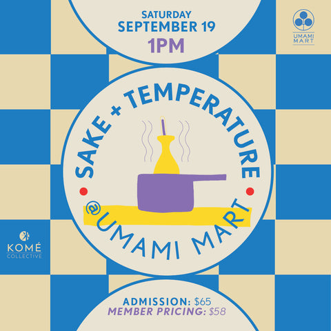 Exploring Sake + Temperature