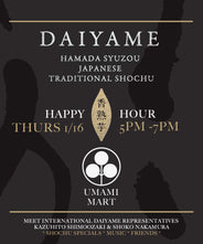 Daiyame Shochu Happy Hour