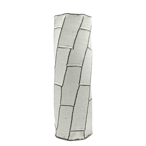 Abstract Cream Vase