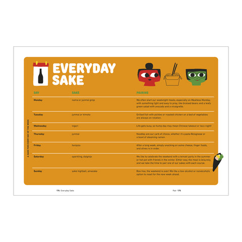 Everyday Sake: The Go-To Guide for Choosing, Pairing + Serving by Yoko Kumano + Kayoko Akabori
