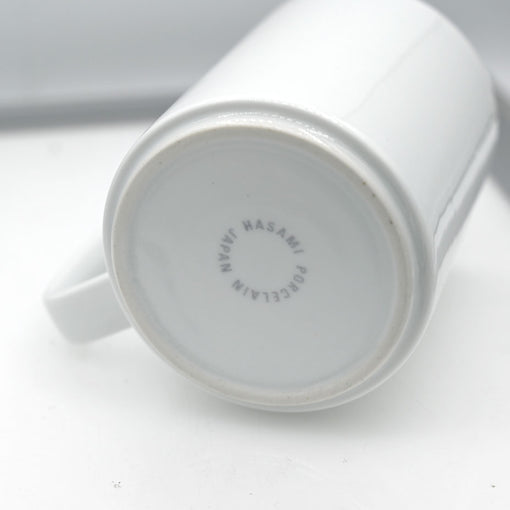 Hasami White Mug Large HPW021