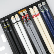 Japanese Kokeshi Pop Icons Chopsticks (5-pack)