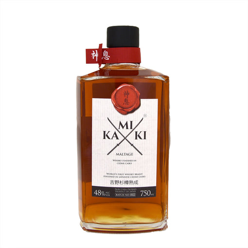 Kamiki Cedar Barrel Aged Whisky (720ml)