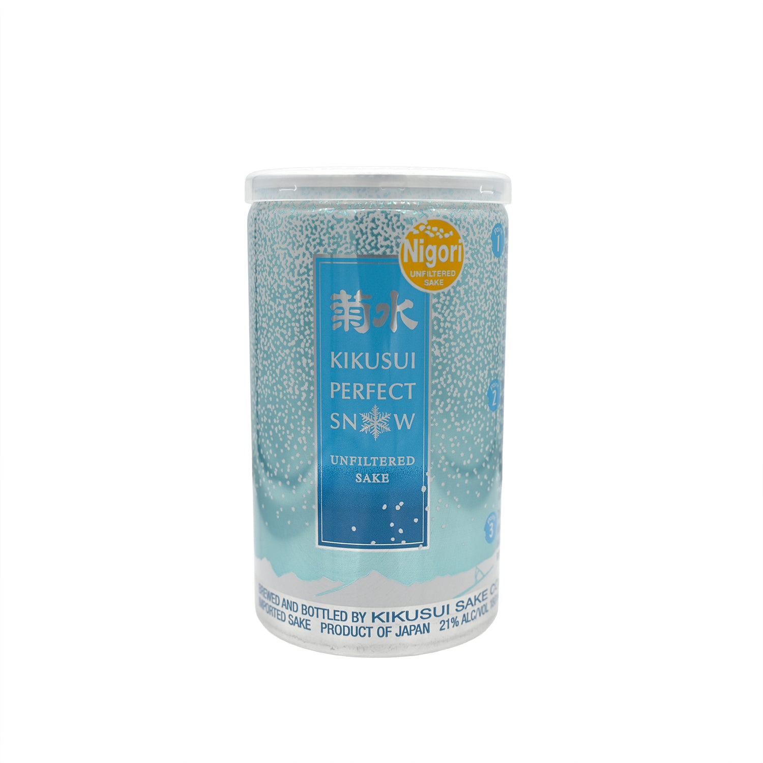 Kikusui Perfect Snow Genshu Nigori One Cup Sake 6-Pack (CAN 180ml