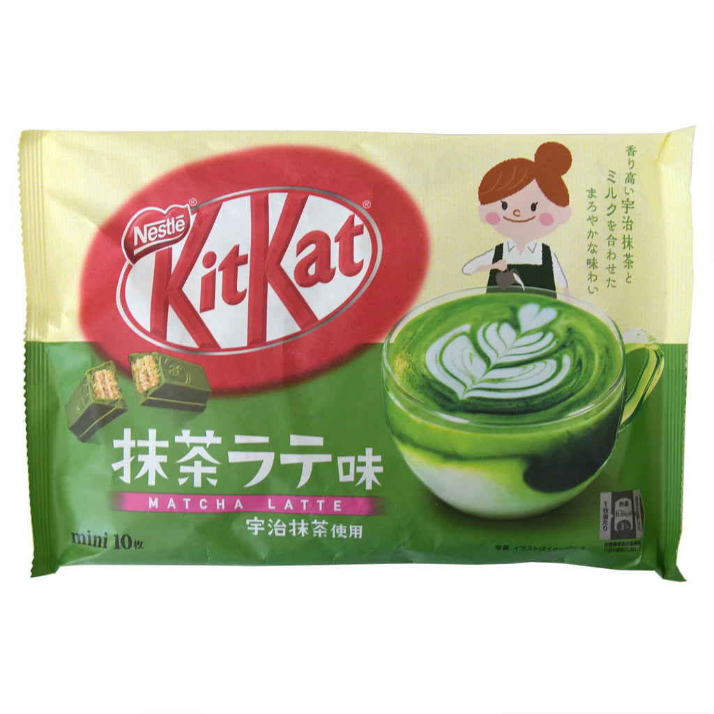 Kit Kat Matcha Latte
