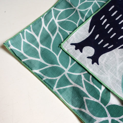 Kokage Yasumi Owl Furoshiki