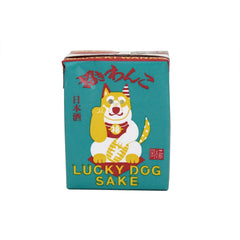 Maneki Wanko 'Lucky Dog' Junmai Genshu Sake (Six Pack Tetrapack 180ml)