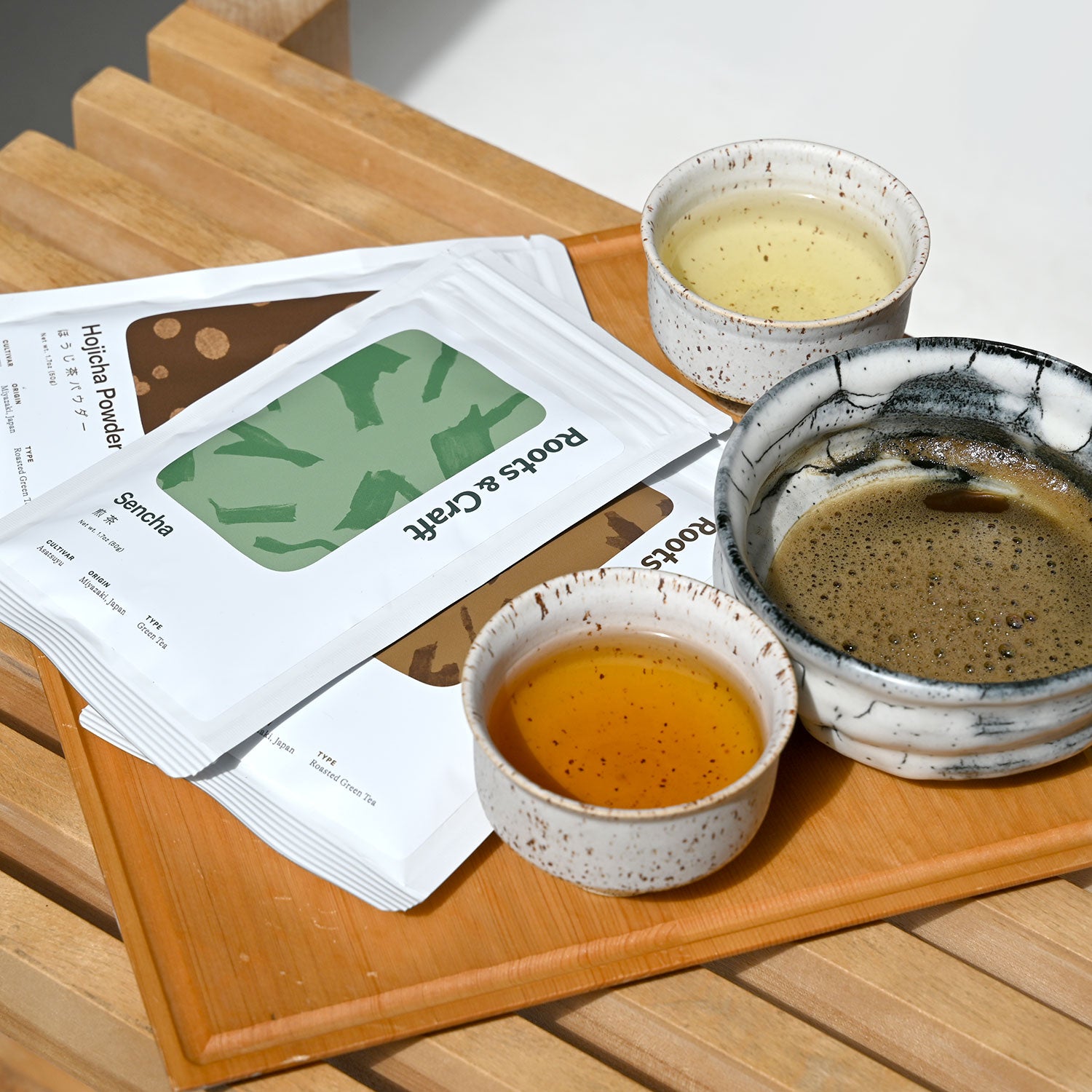 Roots & Craft Hojicha Powder – Umami Mart