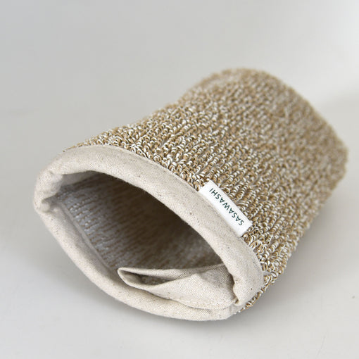 Sasawashi Deep Exfoliating Body Scrub Mitt