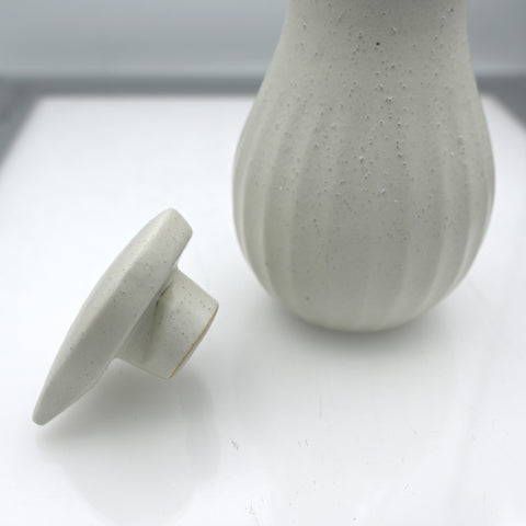 White Twist Top Shoyu Dispenser