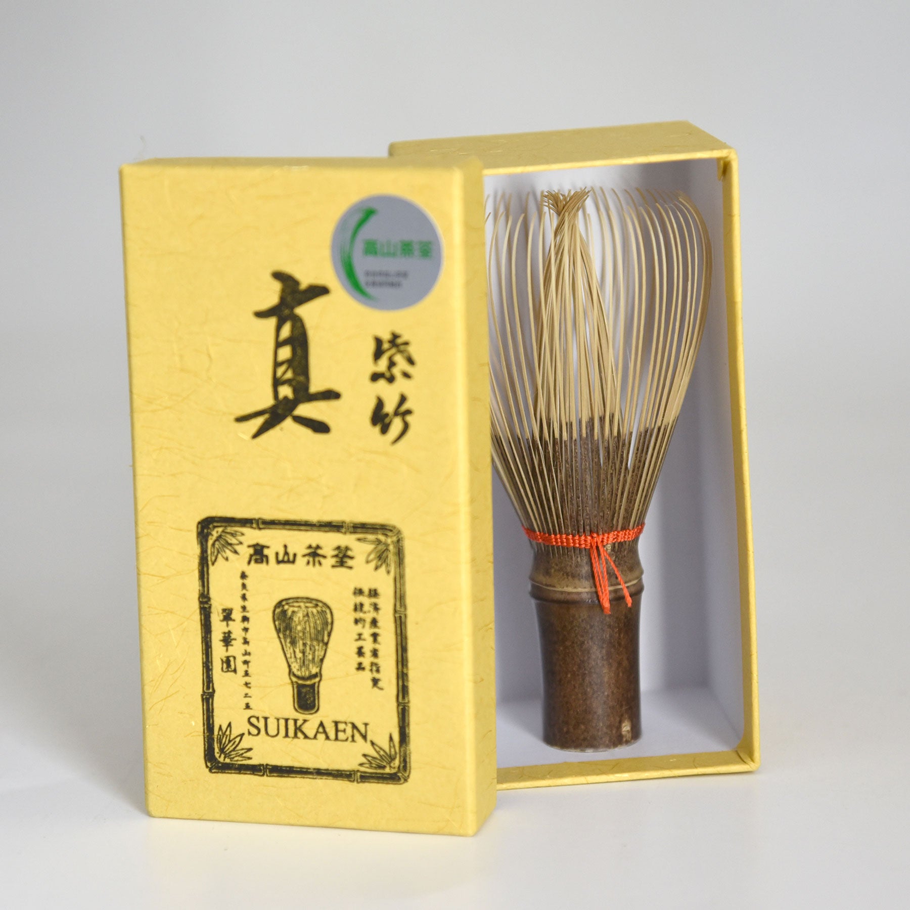 Suikaen Shin Black Bamboo Matcha Whisk (Made in Japan) – Umami Mart