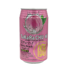 TaKaRa Chu Hi White Peach 12 oz (Six-Pack Can 355ml)