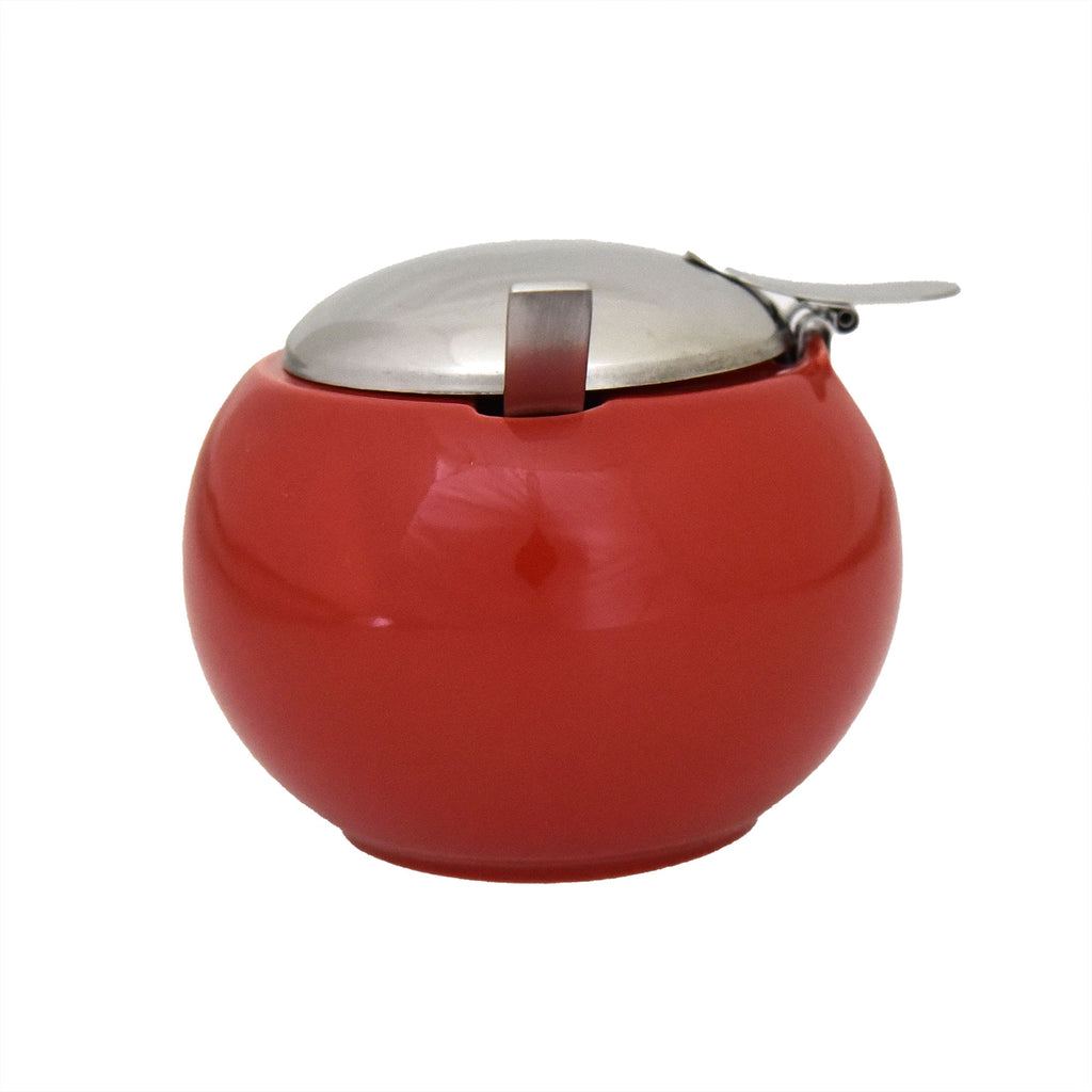 Tomato Condiment Pot w. Spoon – Umami Mart
