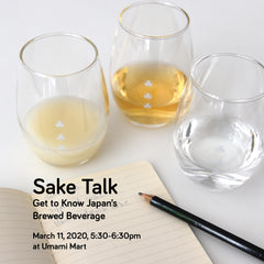 Sake Talk: An Intro + Tasting