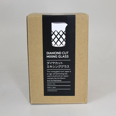 Umami Mart Diamond Cut Mixing Glass