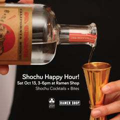 Shochu Happy Hour!