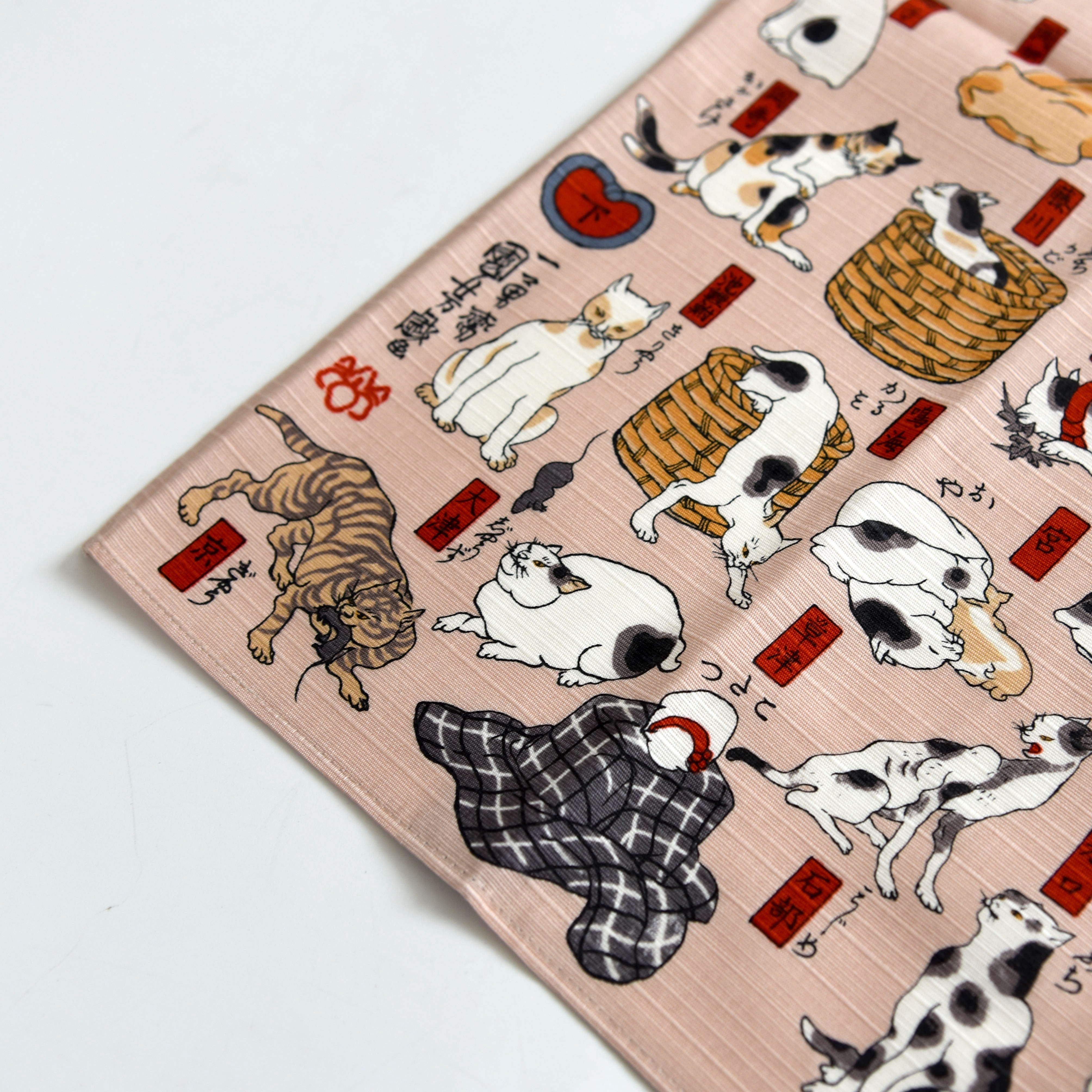53 Cats of the Tokaido Furoshiki – Umami Mart