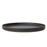 Hasami Porcelain Black Plate 10"