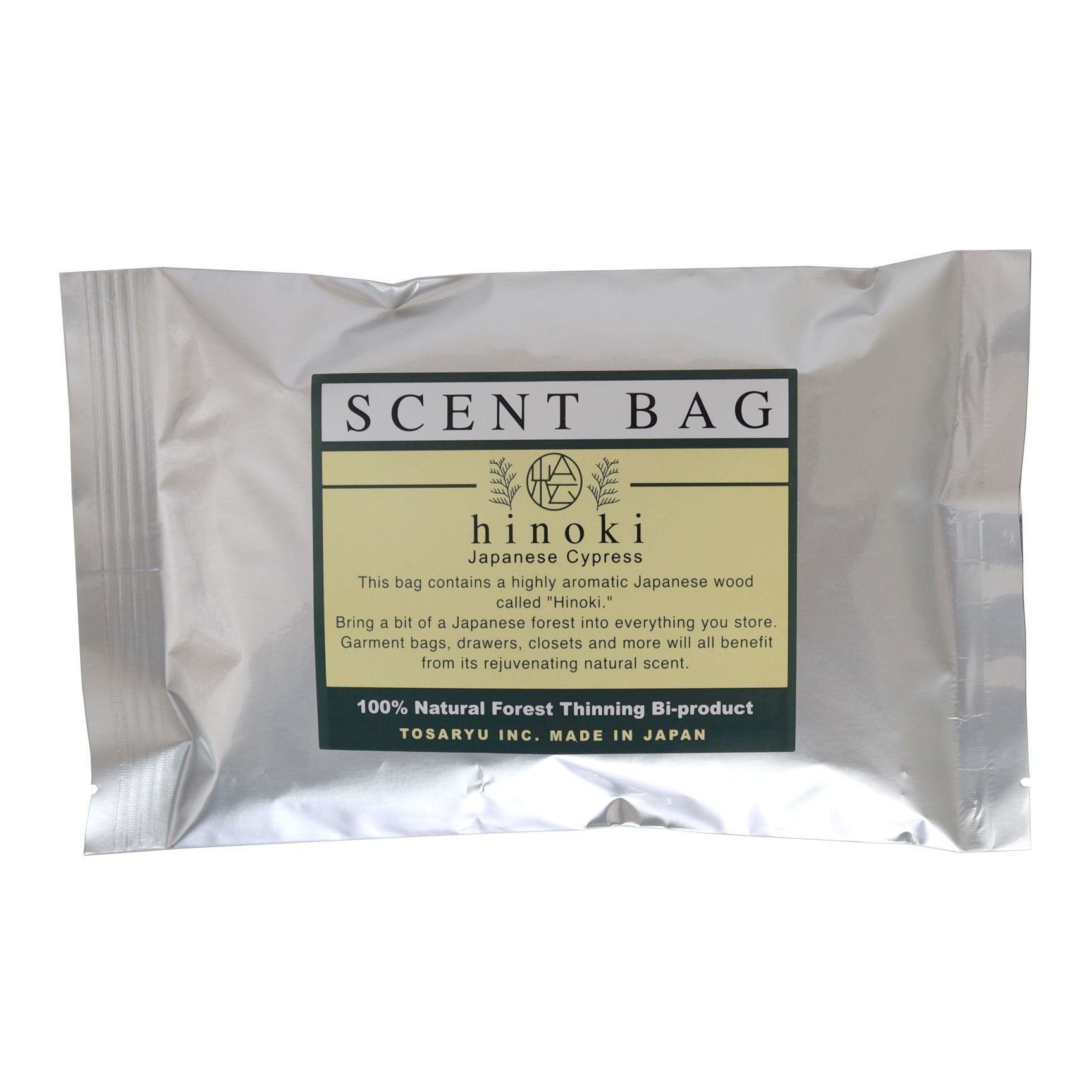 Hinoki Wood Chip Sachet by Te plus Te | Luxury Diffusers