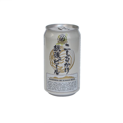 Koshihikari Echigo Beer (Six Pack CAN 11.8 oz)